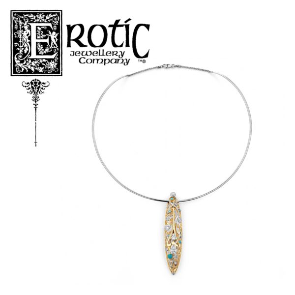 Honeymoon Pendant by Paul Amey for the Erotic Jewellery Company Range